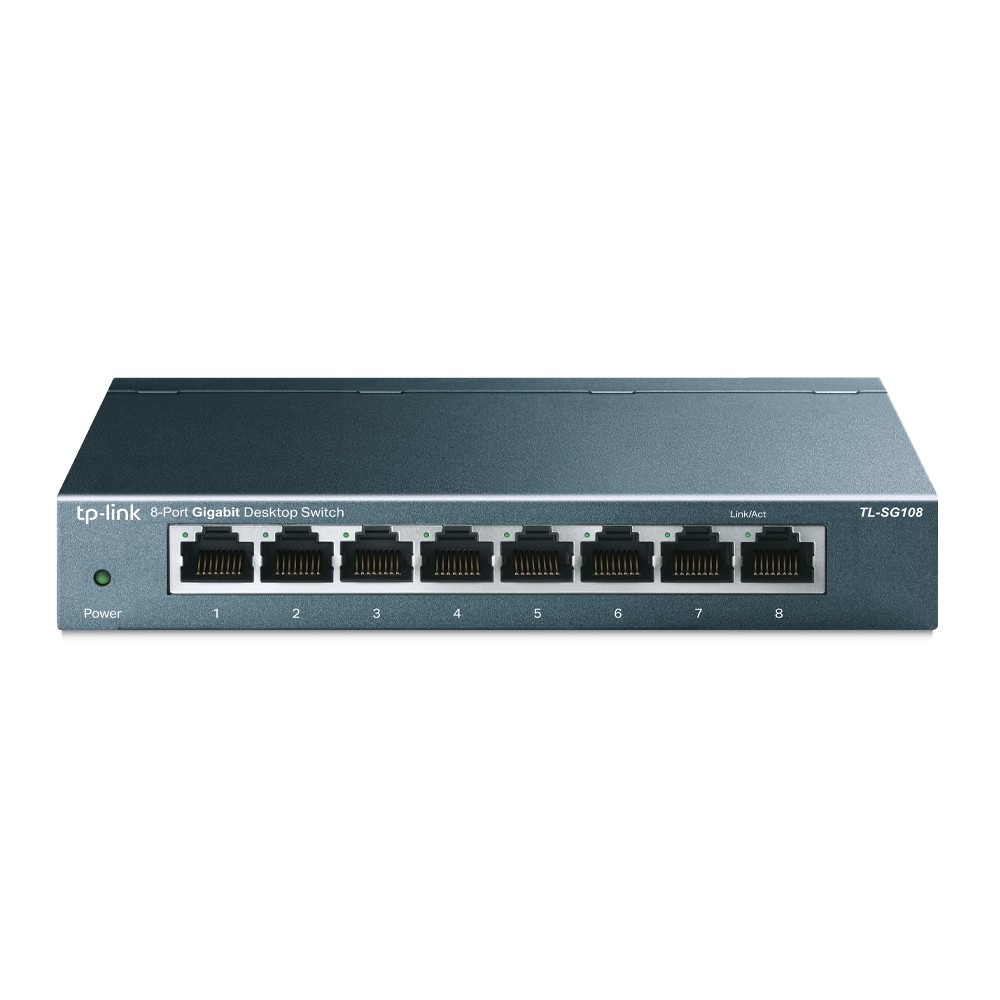 TP-LINK TL-SG108 8PORT 10/100/1000 GIGABIT SWITCH