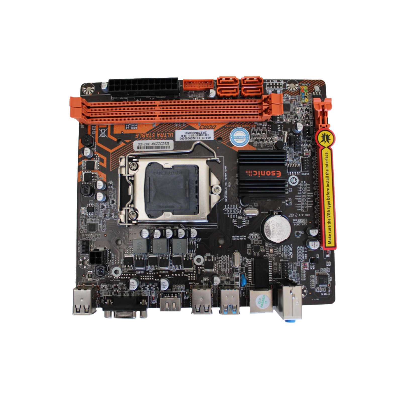 ESONIC H81JEL INTEL LGA1150 H81 DDR3 MATX 1150P ANAKART