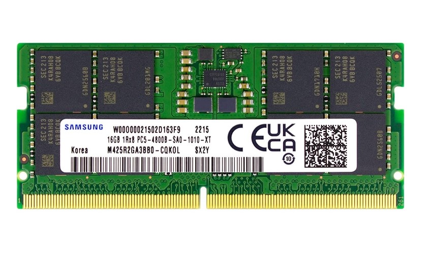 16GB Samsung 4800MHz DDR5 Kutusuz (M425R2GA3BB0-CQK) Notebook Ram