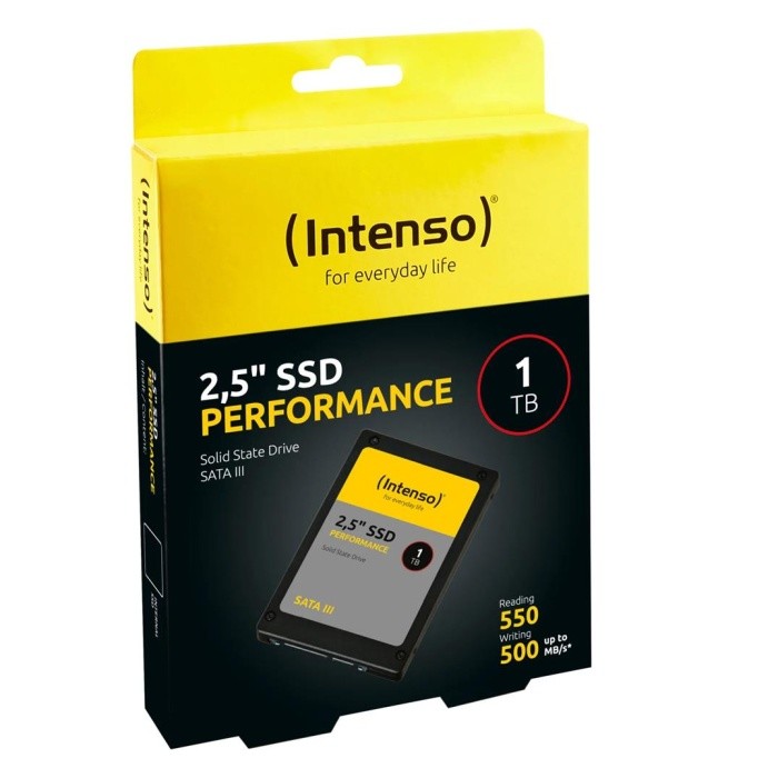 1TB Intenso Top 2.5" Sata 3 520MB-500MB/s (3812460) SSD Disk