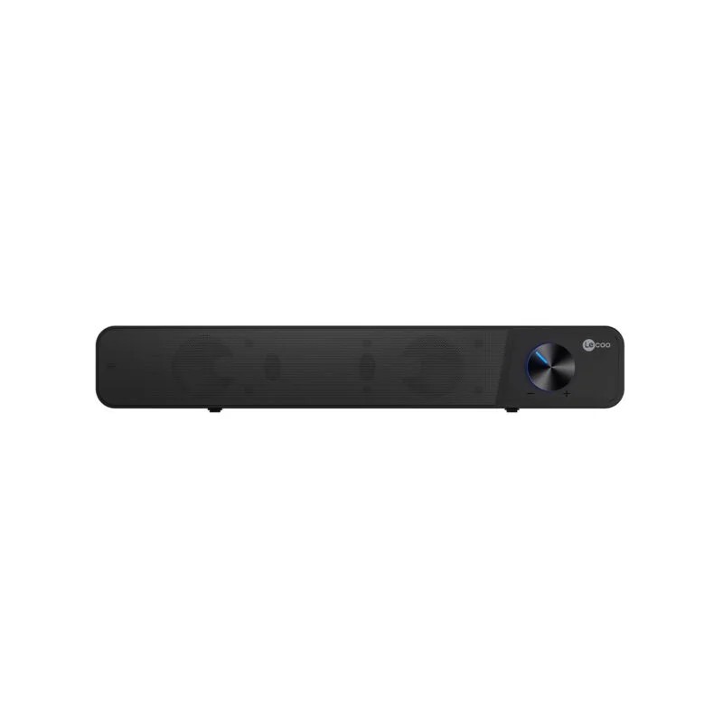 Lecoo DS111 Bluetooth  6W Masaüstü Taşınabilir Stereo Soundbar Hoparlör Siyah