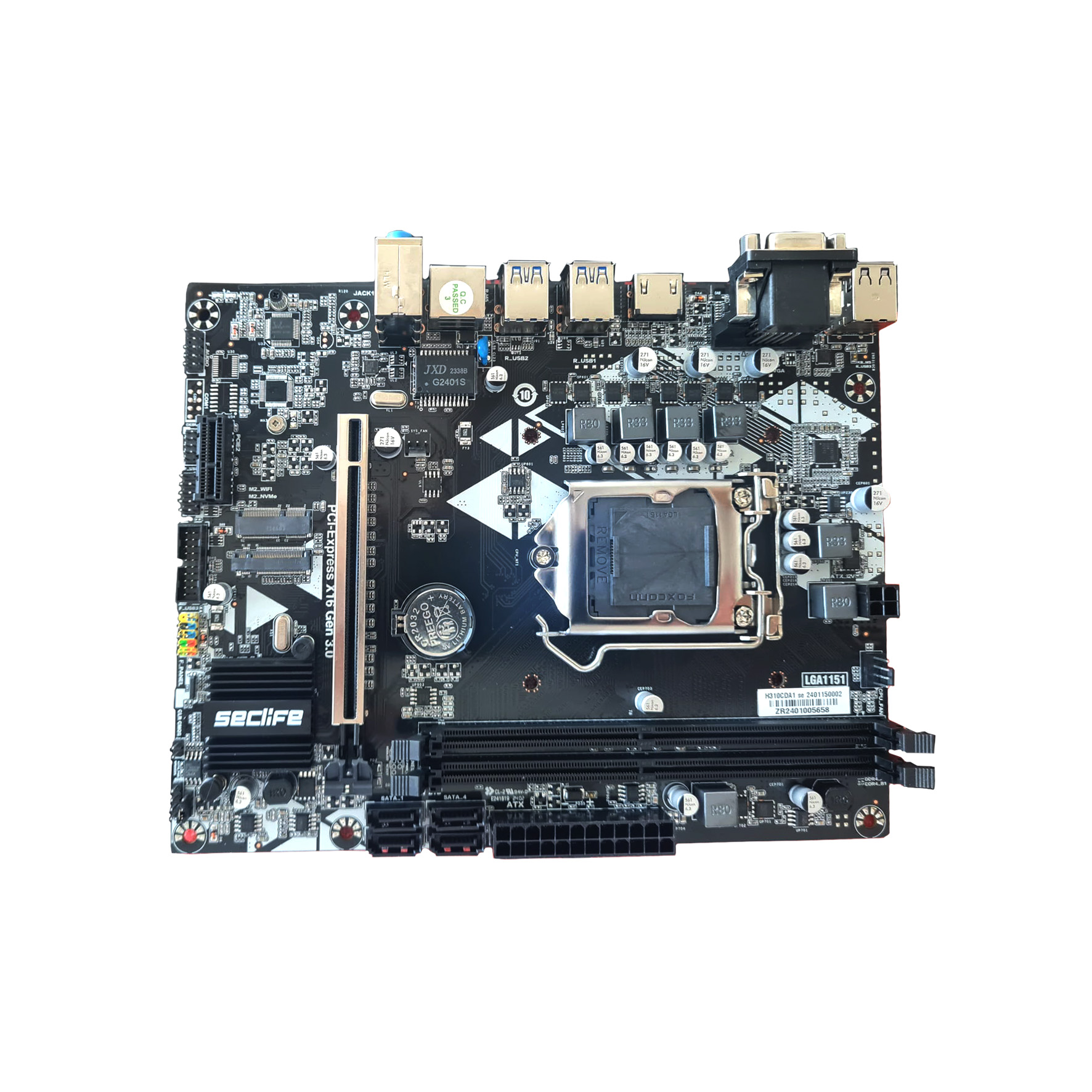 SECLIFE H310CDA1 (B250 CHIP) 6/7/8/9TH M.2 DDR4 S+V+L 1151P ANAKART