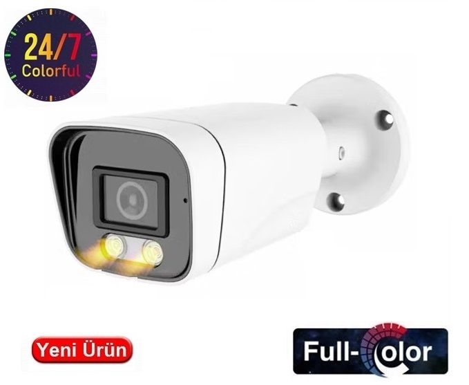 SECLIFE SC-3005IPC 5MP 3.6MM FULLCOLOR RENKLI POE BULLET KAMERA