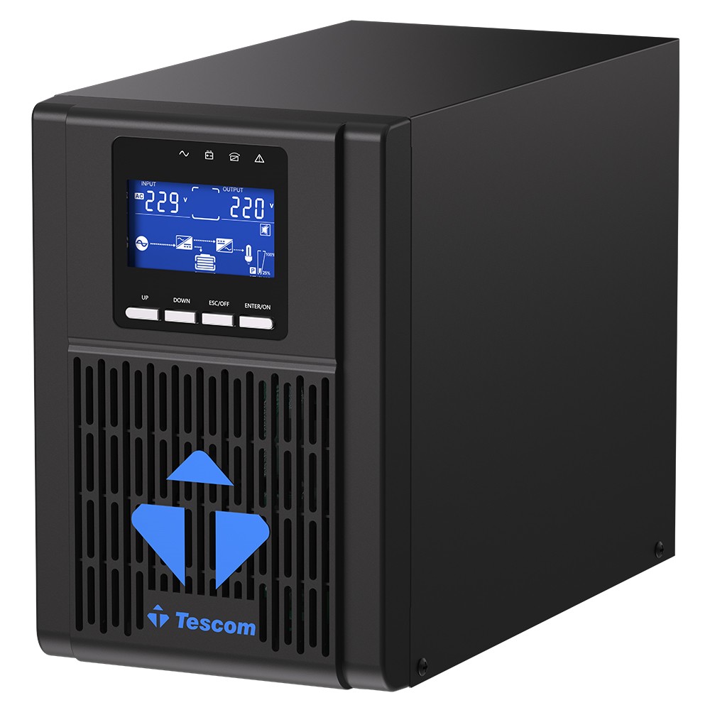 TESCOM NEOLINE 1KVA 1F/1F [2X9AH] ONLINE UPS