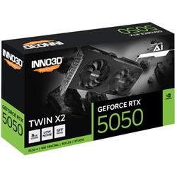 INNO3D RTX5050 8GB TWIN X2 128BIT 3XDP HDMI GDDR6 EKRAN KARTI