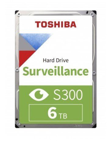 6 TB TOSHIBA S300 5400RPM 256MB SATA (HDWT...