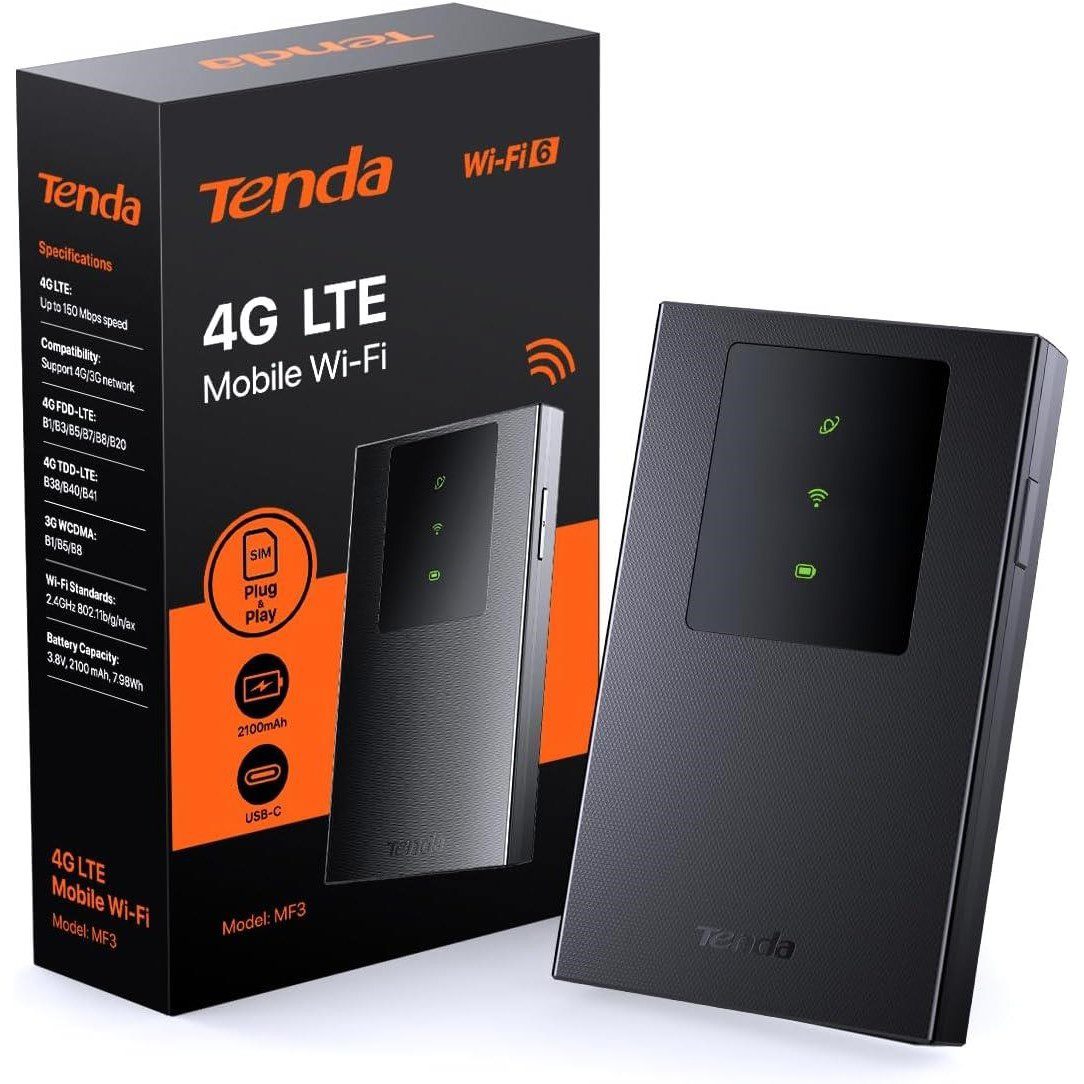 TENDA MF3 4G LTE WIFI6 BATARYALI TAŞINABIL...
