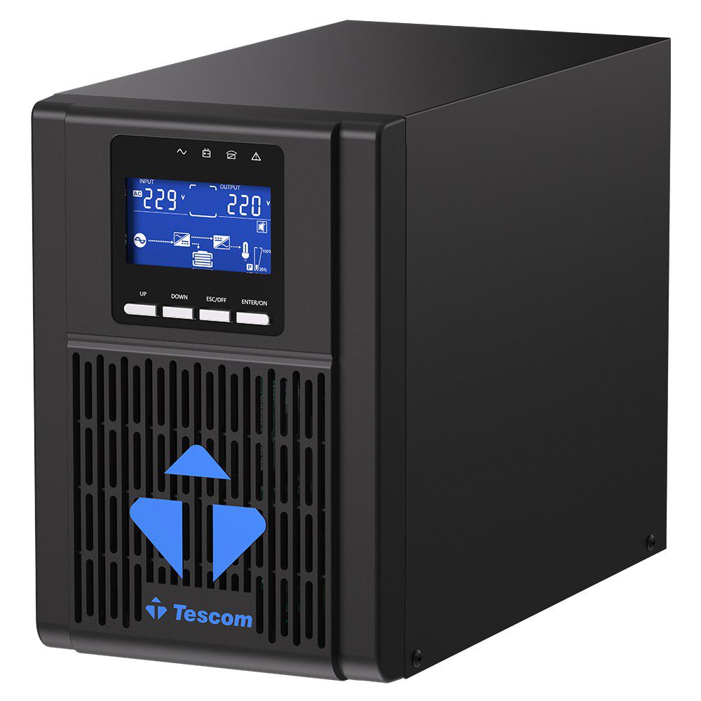 TESCOM NEOLINE 1KVA 1F/1F [2X9AH] ONLINE UPS