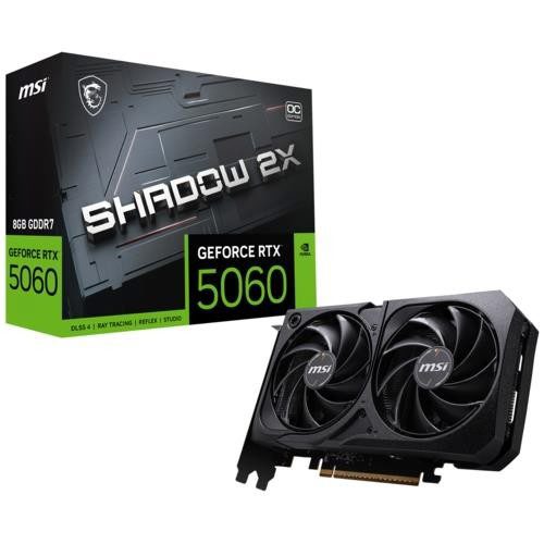 MSI VGA Geforce RTX 5060 8G Shadow 2X OC 8...