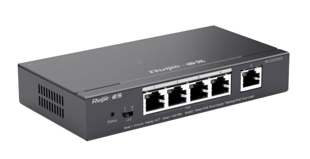 Ruijie Reyee RG-ES205GC 5 Port 10/100/1000...
